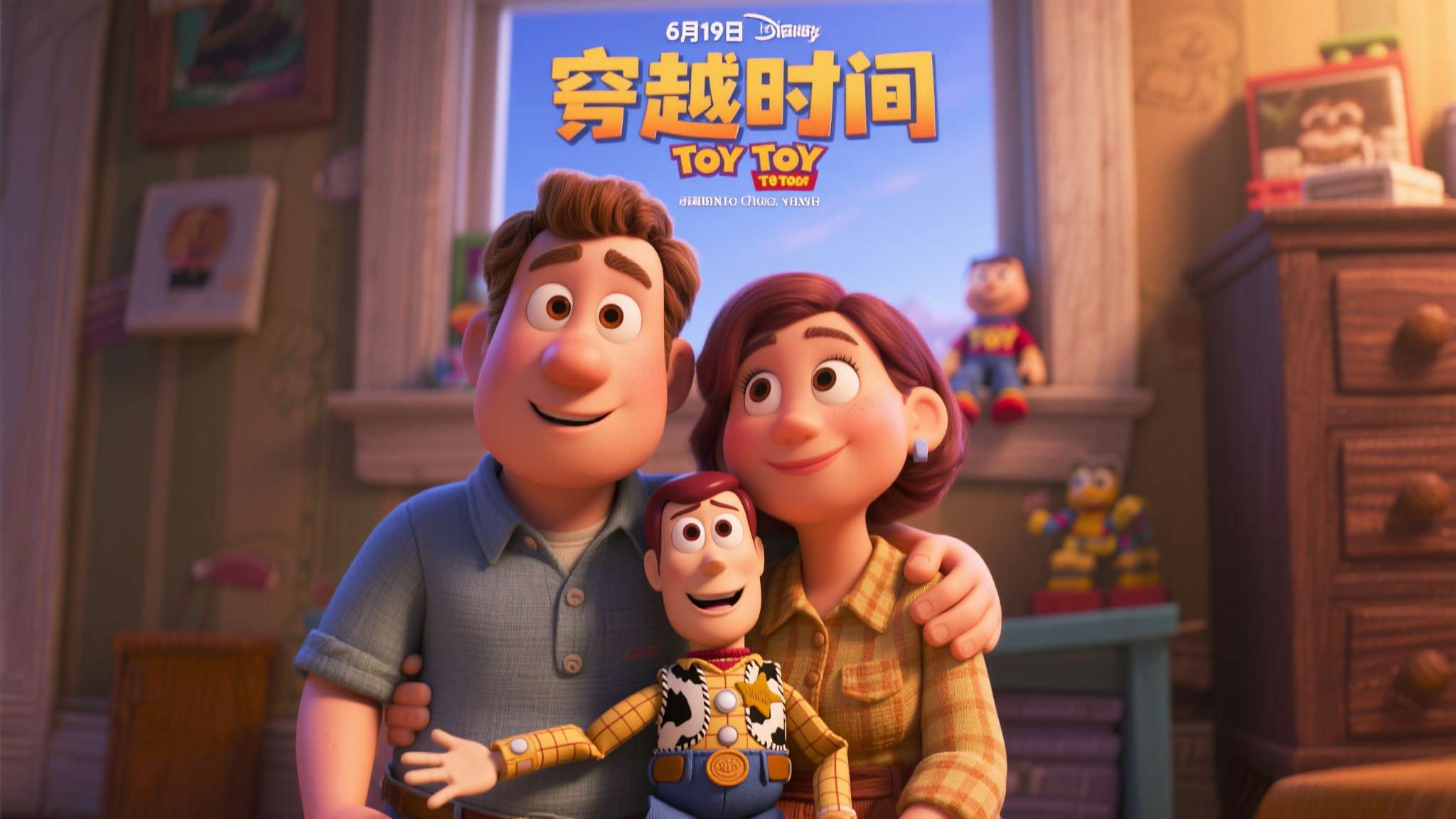6月19日，带上你最重要的人，一起赴一场跨越时光的玩具之约。 这不只是一部动画电